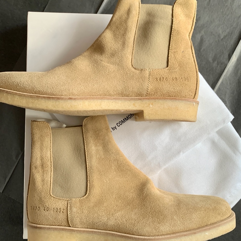 Common Projects Suede Booties - Picture 2 of 10